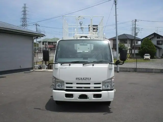 いすゞ エルフ 小型 高所・建柱車 高所作業車 SKG-NKR85YNの中古トラック画像2