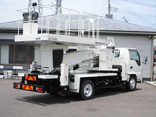 いすゞ エルフ 小型 高所・建柱車 高所作業車 SKG-NKR85YNの中古トラック画像5