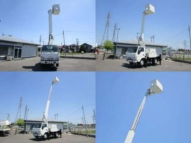 いすゞ エルフ 小型 高所・建柱車 高所作業車 の中古トラック画像9