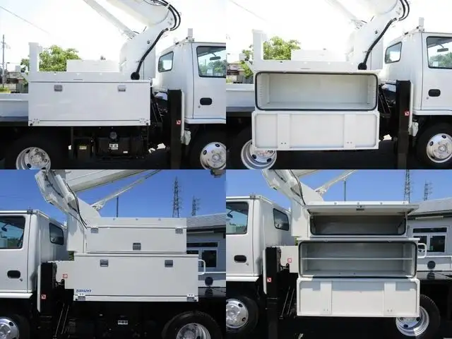 いすゞ エルフ 小型 高所・建柱車 高所作業車 の中古トラック画像11