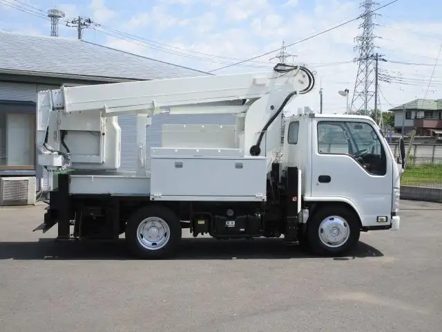いすゞ エルフ 小型 高所・建柱車 高所作業車 の中古トラック画像3