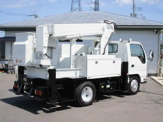 いすゞ エルフ 小型 高所・建柱車 高所作業車 の中古トラック画像4