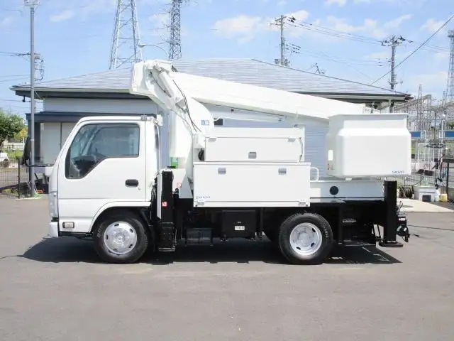 いすゞ エルフ 小型 高所・建柱車 高所作業車 の中古トラック画像7