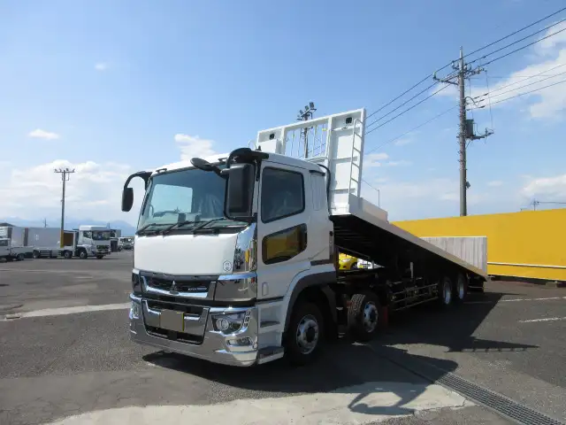 三菱 スーパーグレート 大型 車両重機運搬 ラジコン ウインチの中古トラック画像6
