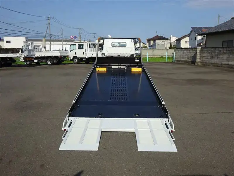 三菱 キャンター 小型 車両重機運搬 ラジコン ウインチの中古トラック画像7