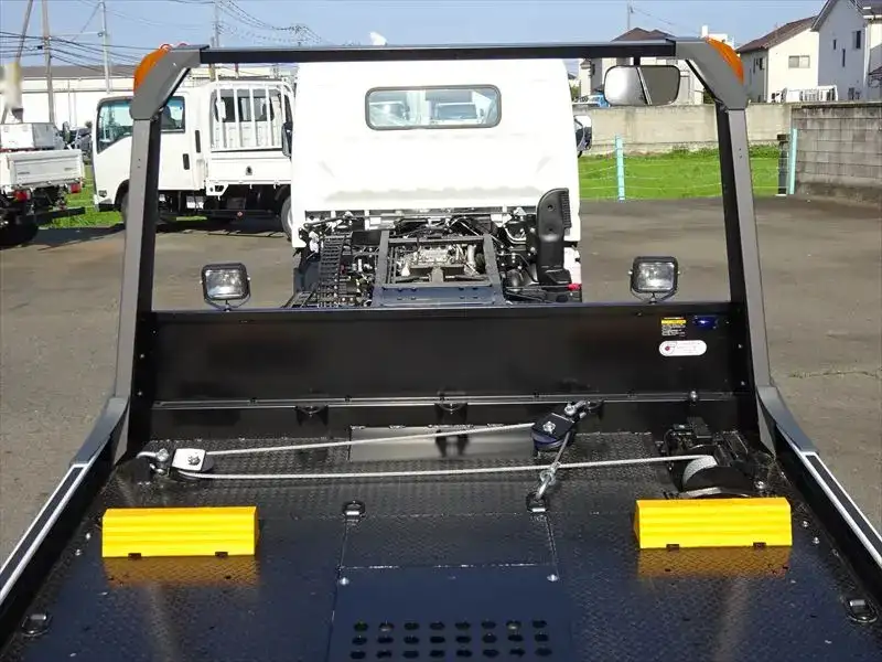 三菱 キャンター 小型 車両重機運搬 ラジコン ウインチの中古トラック画像8