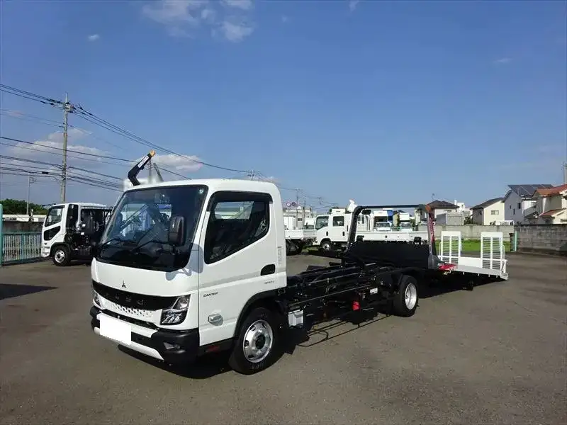 三菱 キャンター 小型 車両重機運搬 ラジコン ウインチの中古トラック画像6