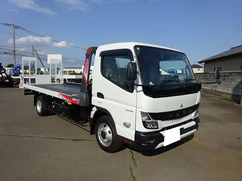 三菱 キャンター 小型 車両重機運搬 ラジコン ウインチの中古トラック画像2