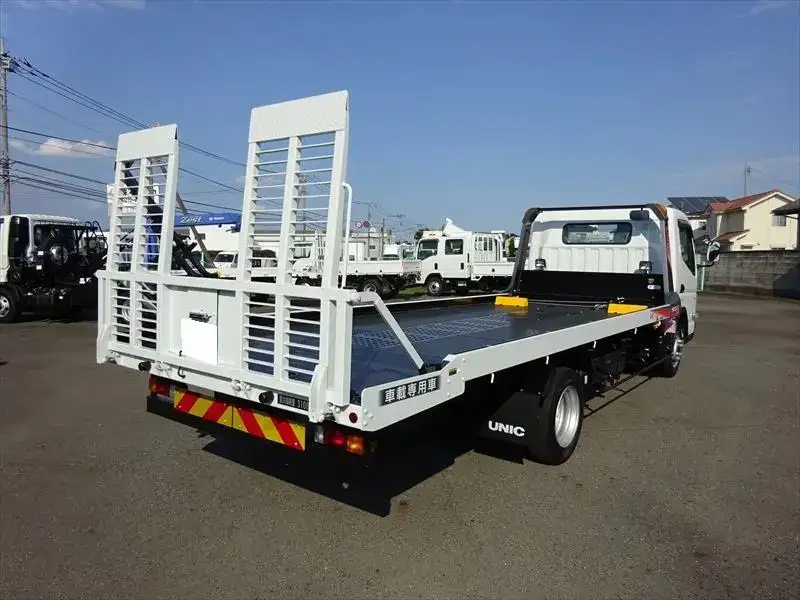 三菱 キャンター 小型 車両重機運搬 ラジコン ウインチの中古トラック画像3