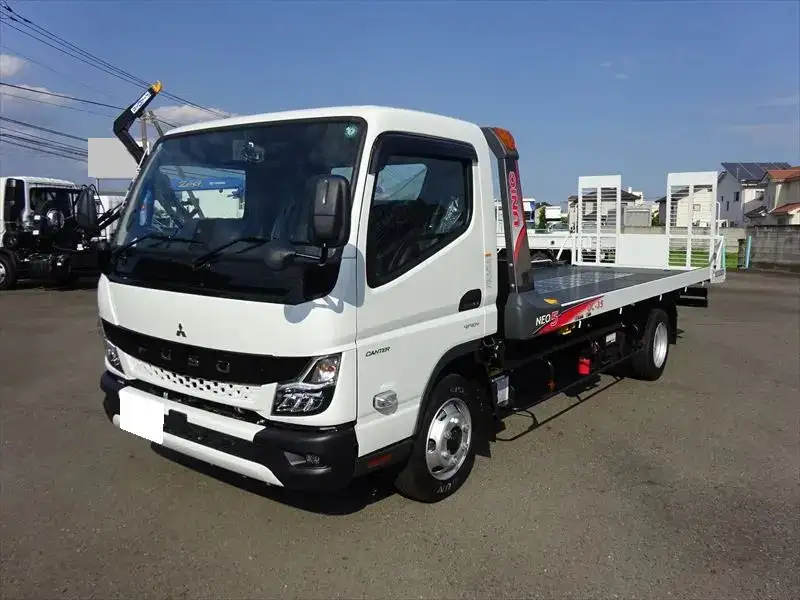 三菱 キャンター 小型 車両重機運搬 ラジコン ウインチの中古トラック画像1