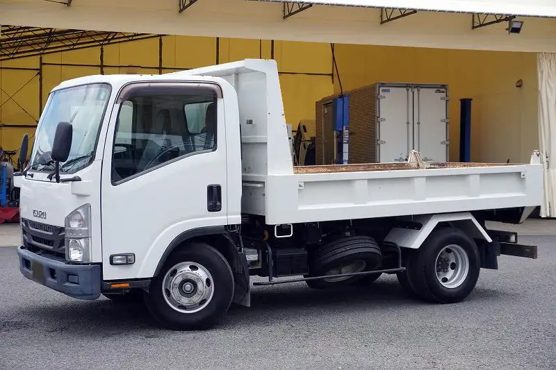 いすゞ エルフ 小型 ダンプ ローダー 強化 の中古トラック【車両No.191034】