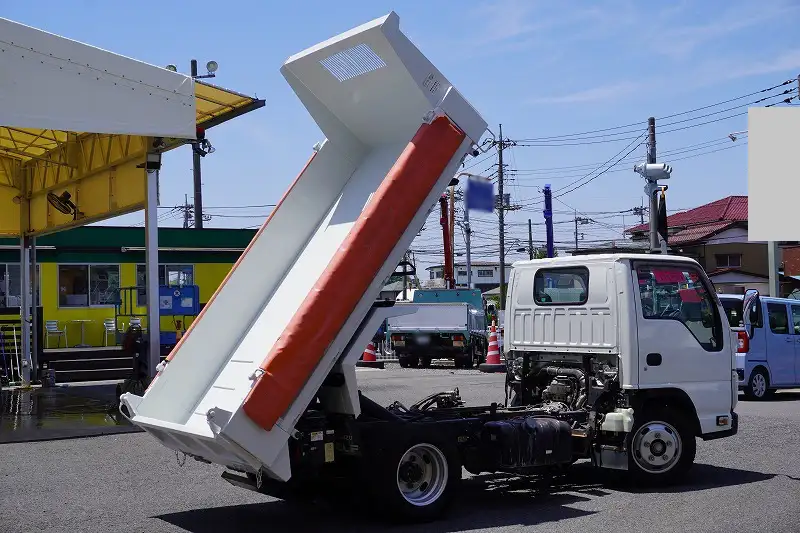 いすゞ エルフ 小型 ダンプ ローダー 強化の中古トラック画像4