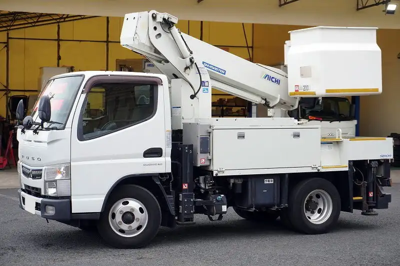 三菱 キャンター 小型 高所・建柱車 高所作業車 電工仕様 の中古トラック【車両No.191041】