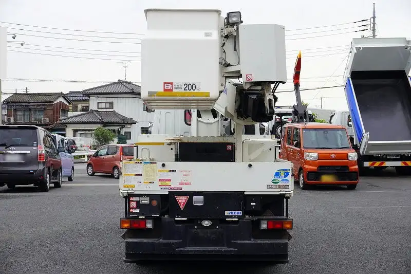三菱 キャンター 小型 高所・建柱車 高所作業車 電工仕様の中古トラック画像3