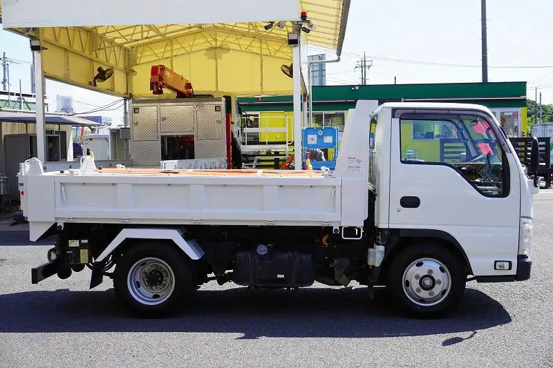 いすゞ エルフ 小型 ダンプ ローダー 強化の中古トラック画像2