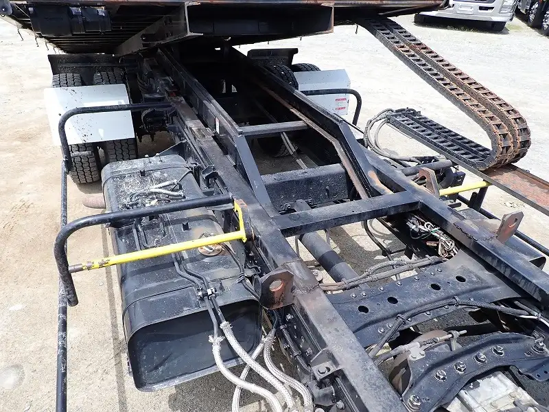 三菱 キャンター 小型 車両重機運搬 ラジコン ウインチの中古トラック画像12