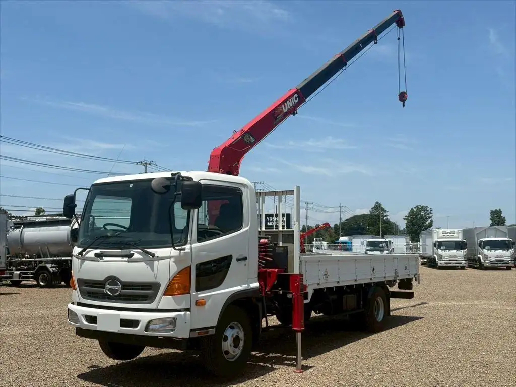 日野 レンジャー 中型/増トン クレーン付 4段 ラジコンの中古トラック画像1