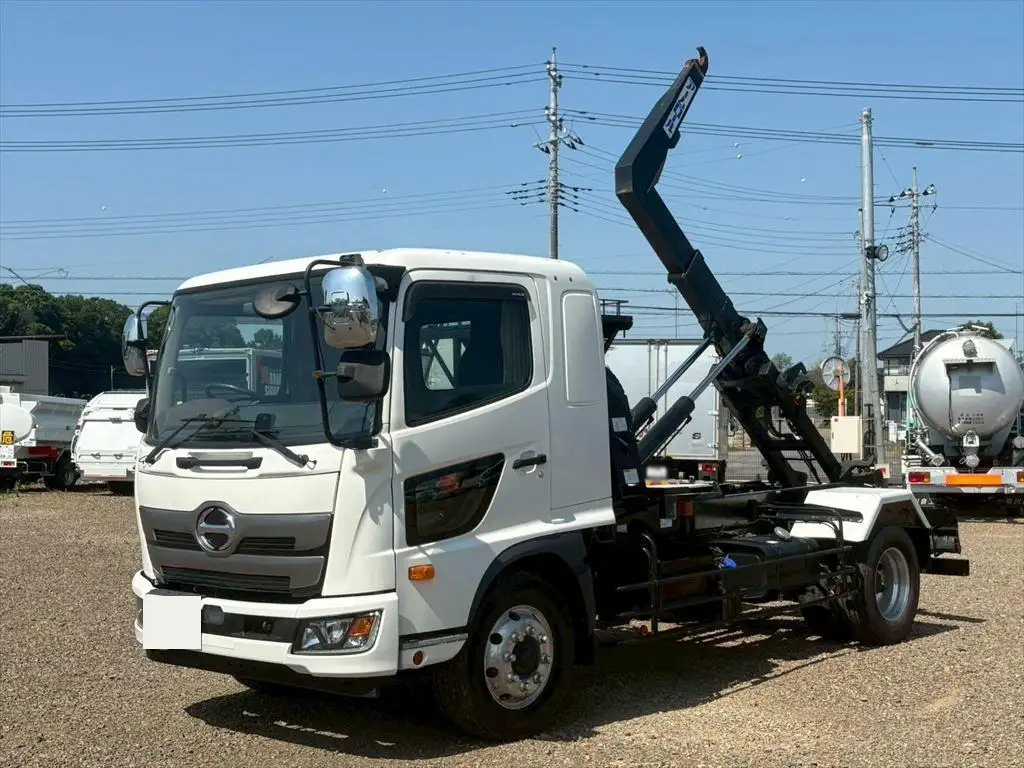 日野 レンジャー 中型/増トン アームロール ツインホイスト ベッド の中古トラック【車両No.190900】
