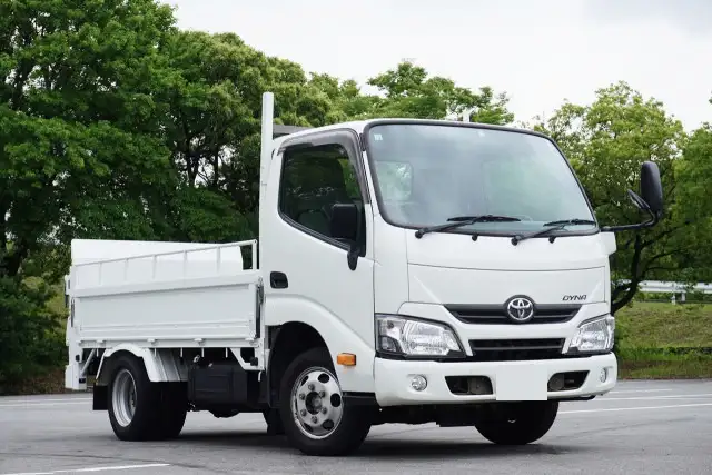 トヨタ ダイナ 小型 平ボディ パワーゲート 床鉄板の中古トラック画像2