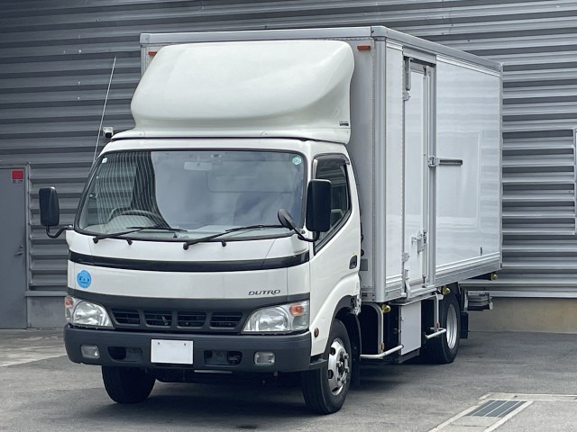 日野 デュトロ 小型 アルミバン パワーゲート 床鉄板 の中古トラック【車両No.155324】