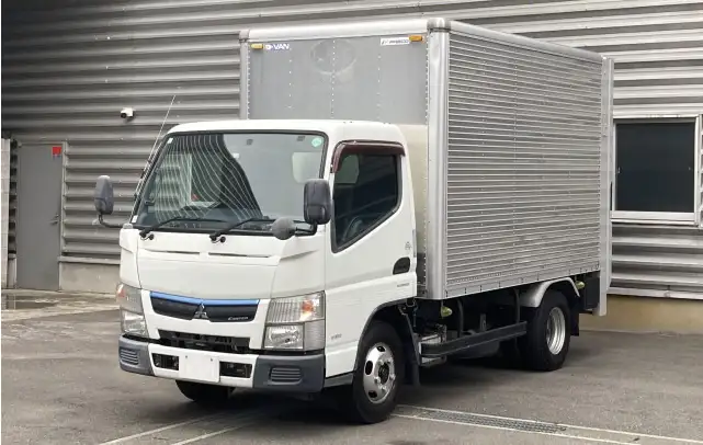 三菱 キャンター 小型 アルミバン パワーゲート TKG-FEA20 の中古トラック【車両No.190963】