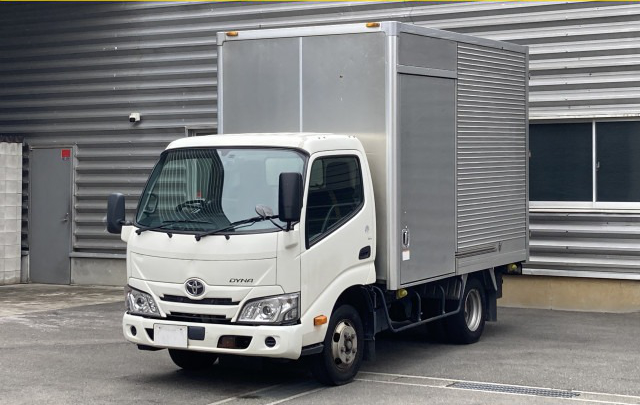 トヨタ ダイナ 小型 アルミバン サイドドア TPG-XZC605 の中古トラック【車両No.156432】
