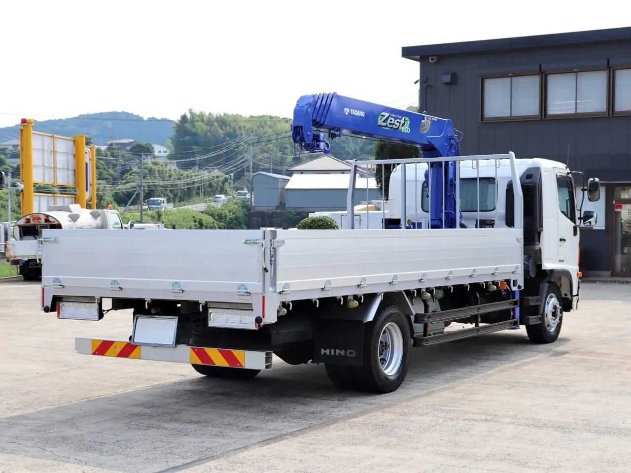 日野 レンジャー 中型/増トン クレーン付 床鉄板 アルミブロックの中古トラック画像3