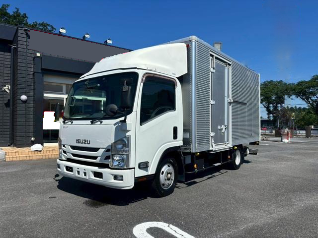 いすゞ エルフ 小型 アルミバン パワーゲート サイドドア の中古トラック【車両No.154116】