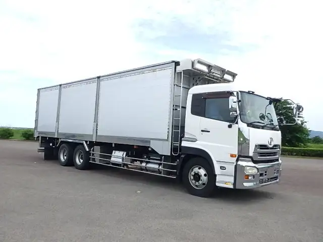 日産UD クオン 大型 ダンプ ステンレス張り コボレーンの中古トラック画像2