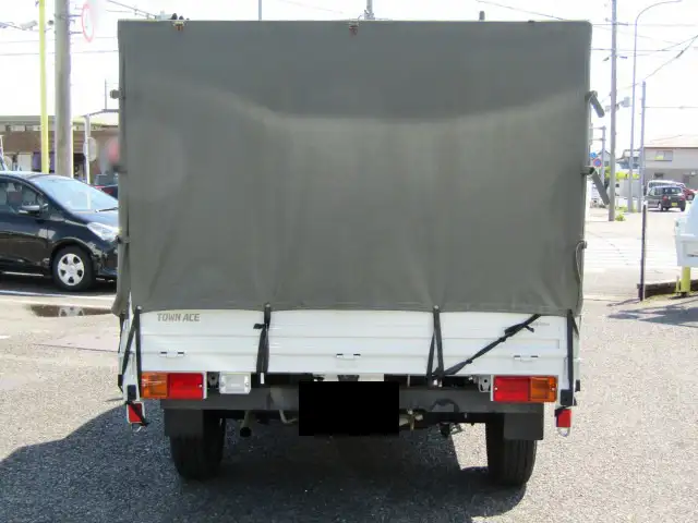 トヨタ タウンエース 小型 平ボディ 幌 5BF-S403Uの中古トラック画像3
