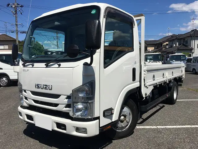 いすゞ エルフ 小型 平ボディ TRG-NMR85AR H29の中古トラック画像1