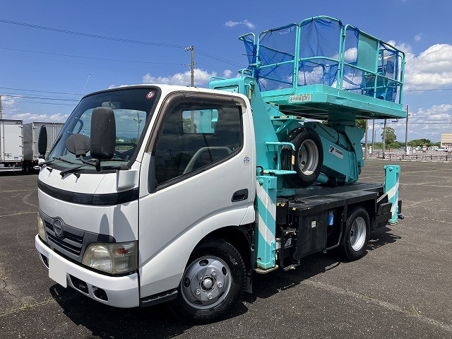 日野 デュトロ 小型 高所・建柱車 高所作業車 電工仕様 の中古トラック【車両No.181288】