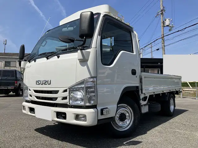 いすゞ エルフ 小型 平ボディ 2RG-NJR88A R2の中古トラック画像1