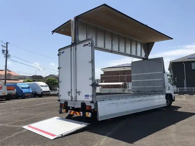いすゞ フォワード 中型/増トン ウイング パワーゲート エアサスの中古トラック画像7