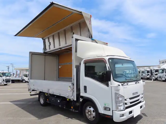 いすゞ エルフ 小型 ウイング TRG-NPR85AN H28の中古トラック画像3