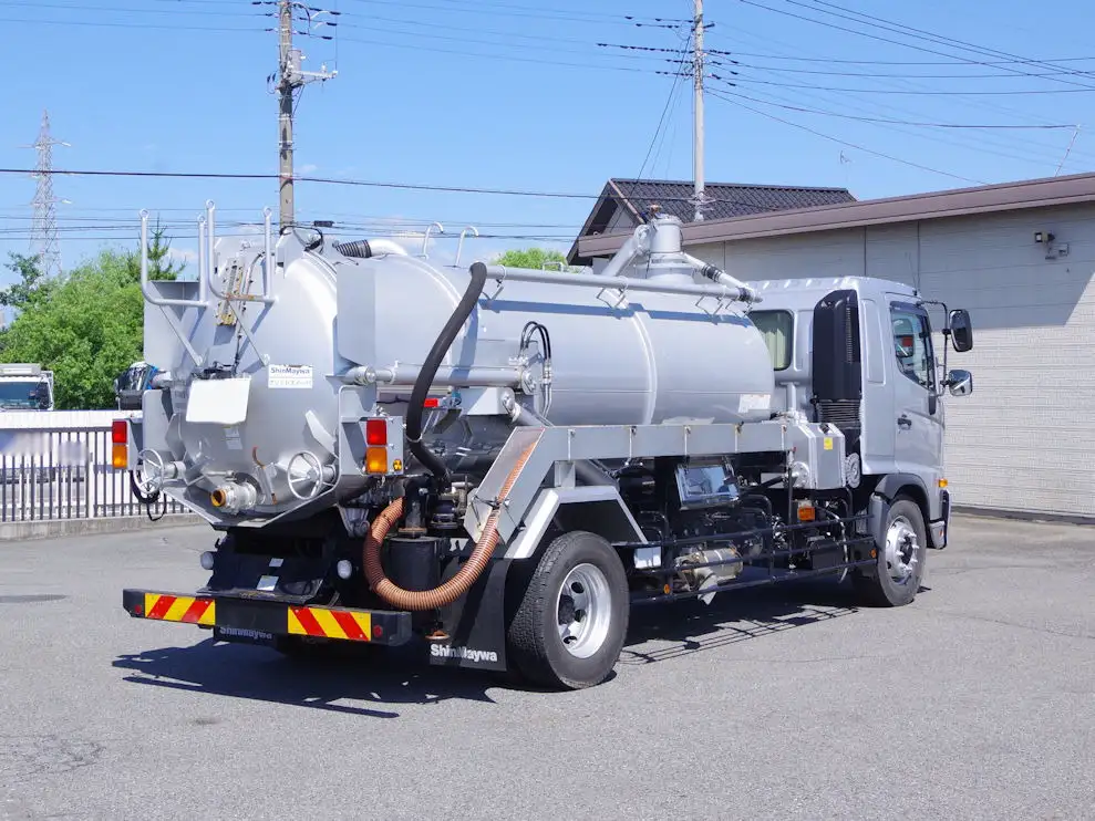日野 レンジャー 中型/増トン タンク車 汚泥吸引車 2PG-FE2ABAの中古トラック画像3