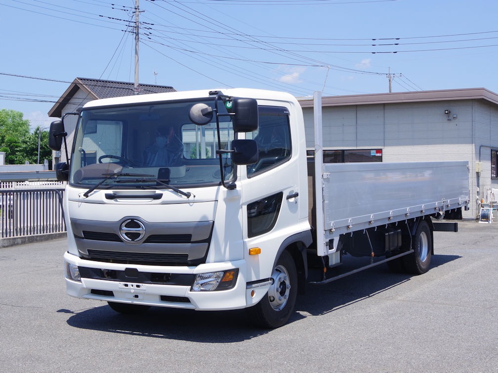 日野 レンジャー 中型/増トン 平ボディ アルミブロック エアサス の中古トラック【車両No.163787】
