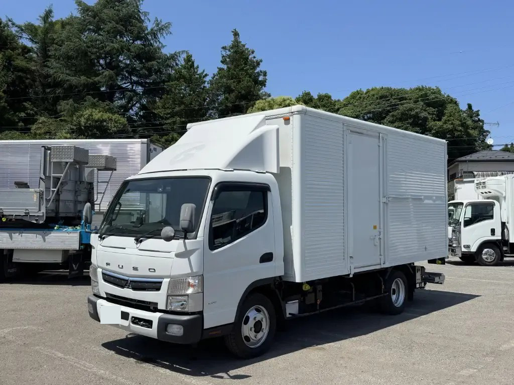 三菱 キャンター 小型 アルミバン パワーゲート サイドドア の中古トラック【車両No.153890】