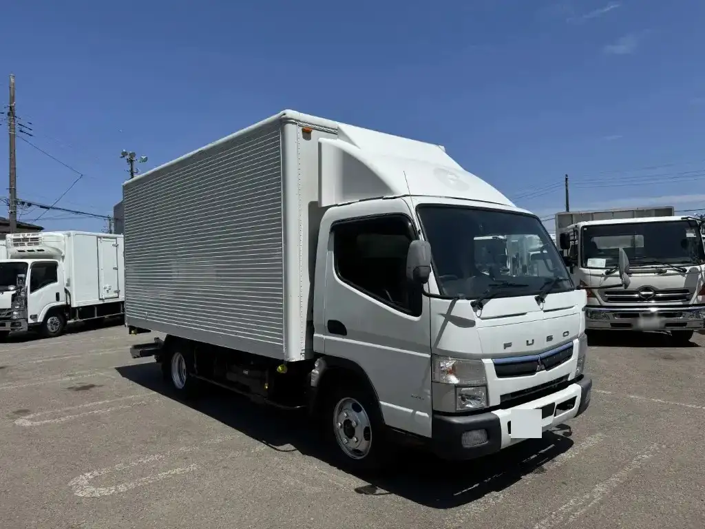 三菱 キャンター 小型 アルミバン パワーゲート サイドドアの中古トラック画像2