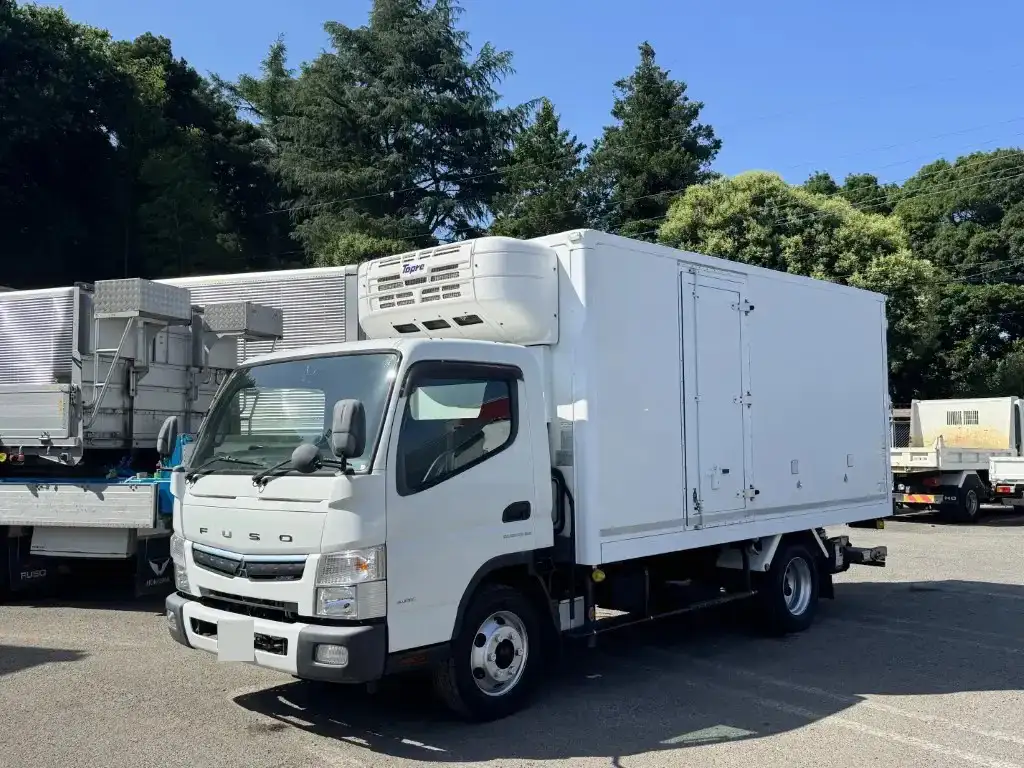 三菱 キャンター 小型 冷凍冷蔵 低温 パワーゲートの中古トラック画像1