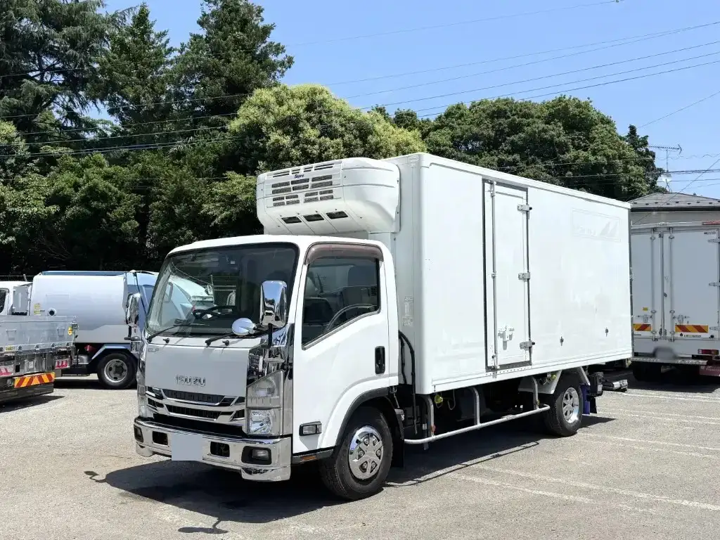 いすゞ エルフ 小型 冷凍冷蔵 低温 パワーゲートの中古トラック画像1