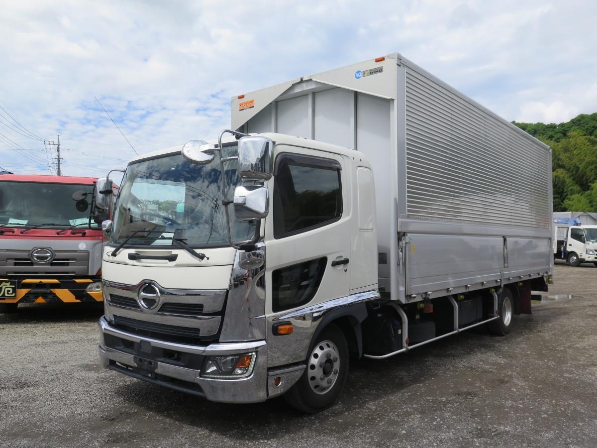日野 レンジャー 中型/増トン ウイング パワーゲート エアサス の中古トラック【車両No.156685】