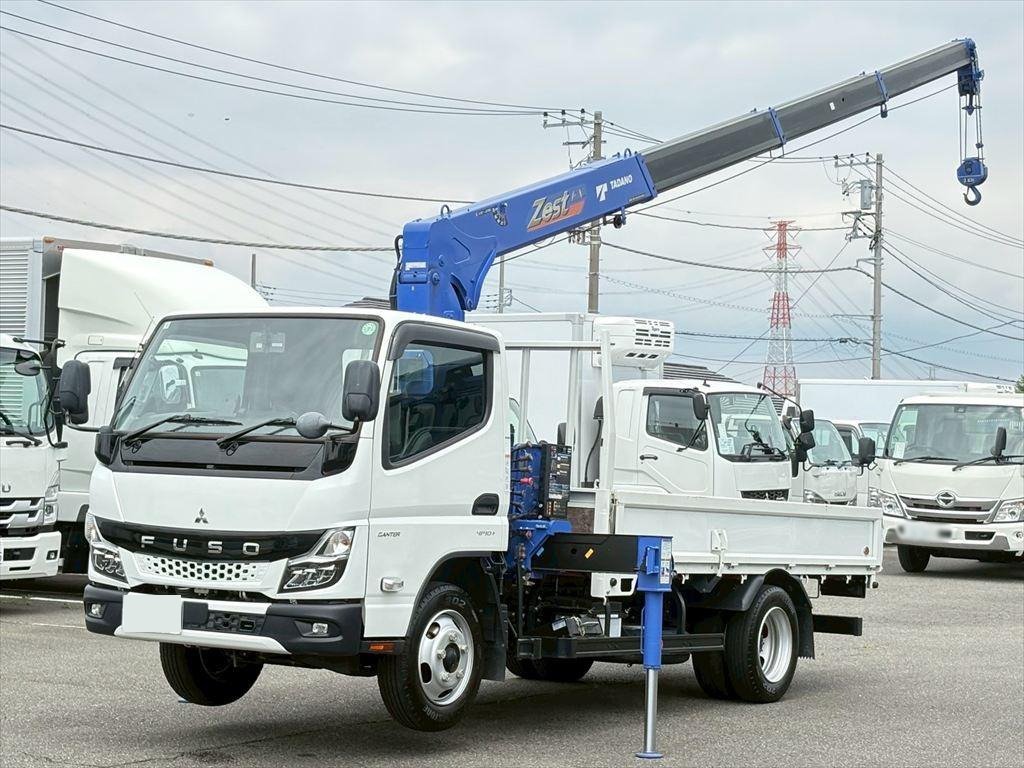 三菱 キャンター 小型 クレーン付 3段 ラジコン の中古トラック【車両No.178474】
