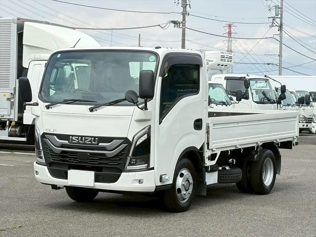 いすゞ エルフ 小型 平ボディ 2TG-NJR88AF R5の中古トラック画像1
