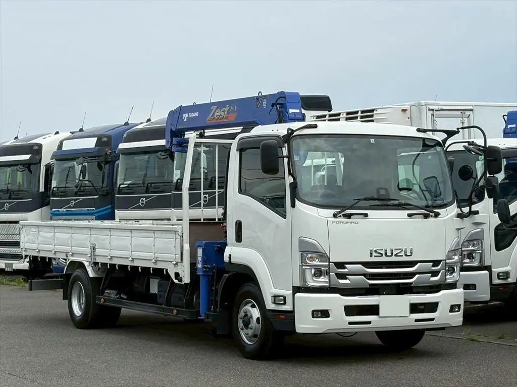 いすゞ フォワード 中型/増トン クレーン付 4段 ラジコンの中古トラック画像2