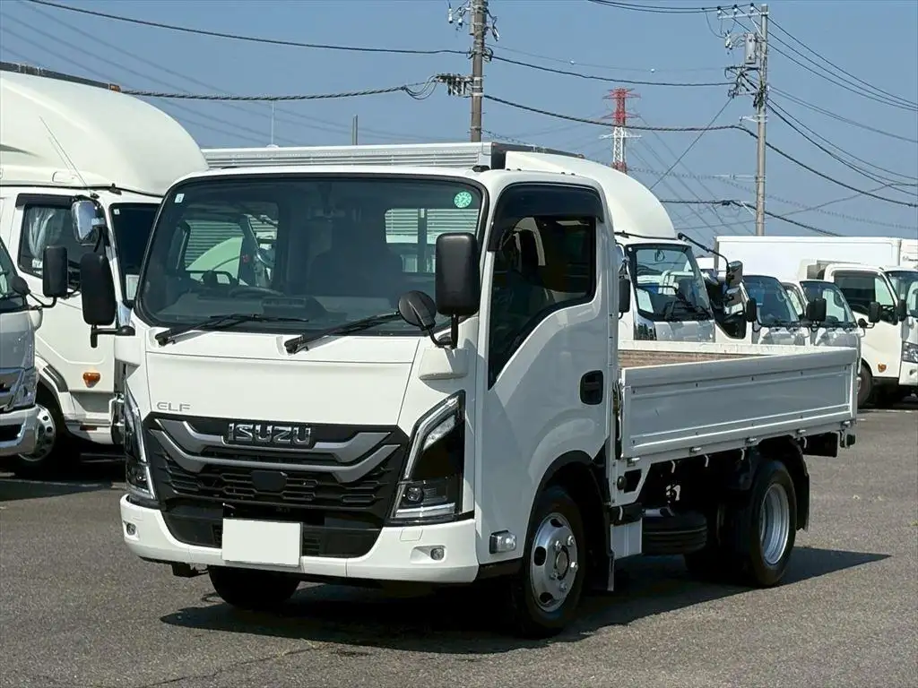 いすゞ エルフ 小型 平ボディ 2TG-NJR88AF R5の中古トラック画像1