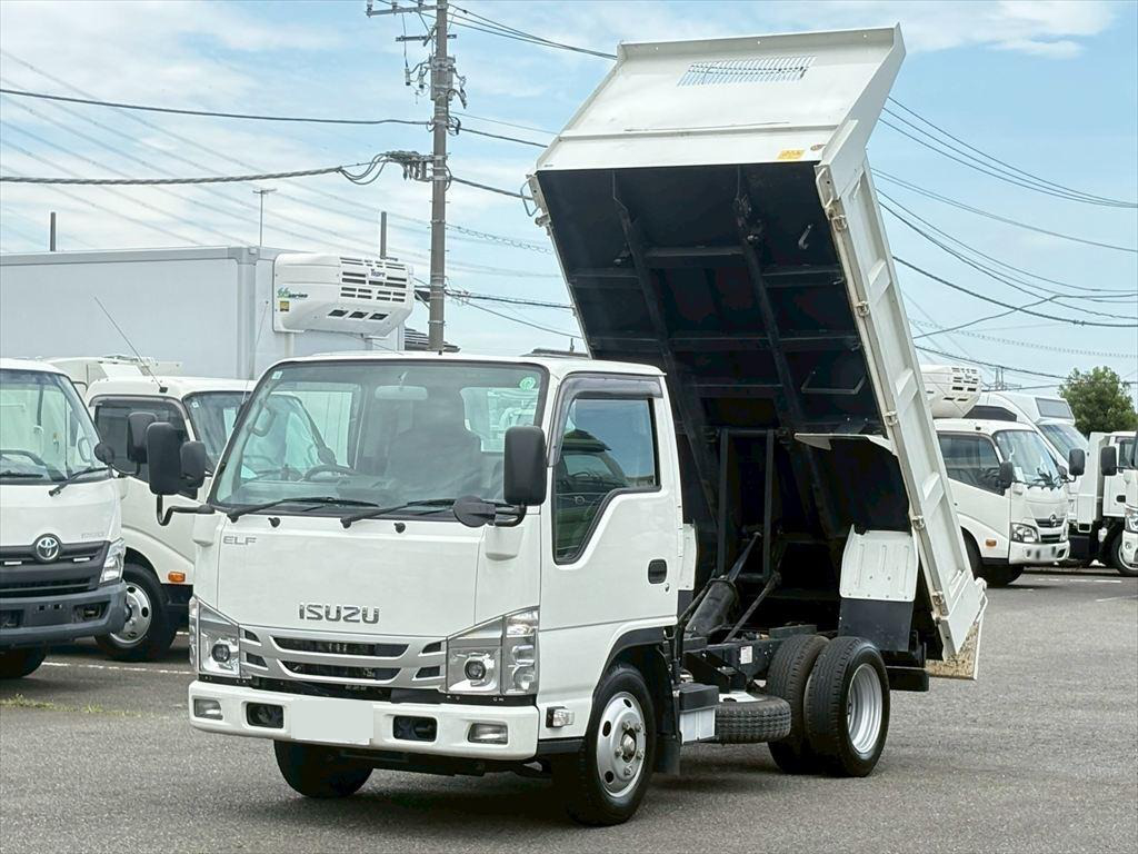 いすゞ エルフ 小型 ダンプ ローダー 強化 の中古トラック【車両No.151873】