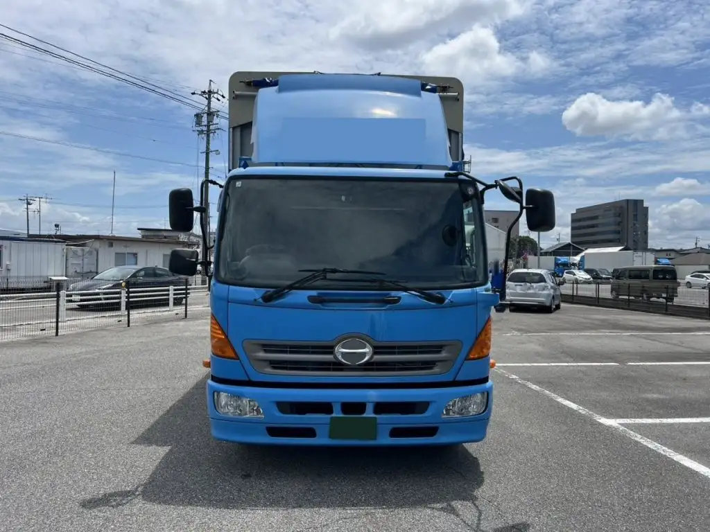 日野 レンジャー 中型/増トン ウイング 幌ウイング TKG-FC9JNAAの中古トラック画像2