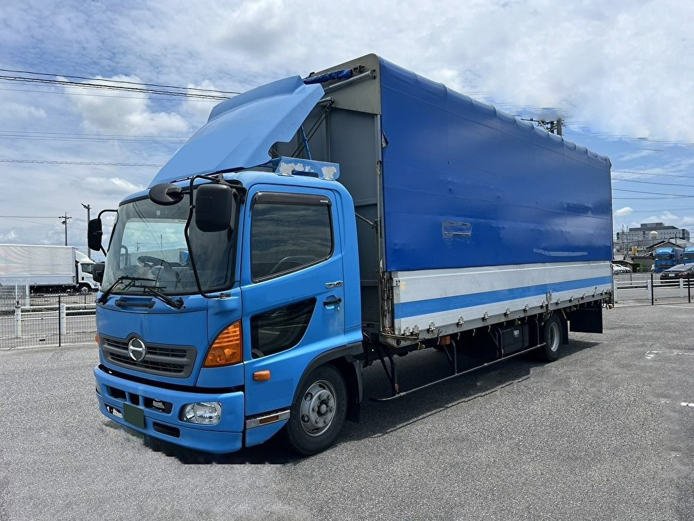 日野 レンジャー 中型/増トン ウイング エアサス ベッド の中古トラック【車両No.179581】