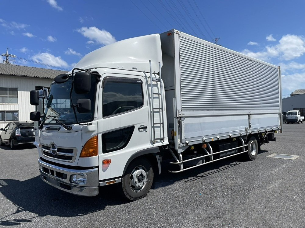 日野 レンジャー 中型/増トン ウイング エアサス ベッド の中古トラック【車両No.179581】
